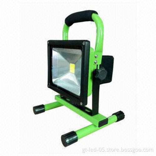 20W Portable LED Working Light with Li-ion Battery, CE, RoHS, SAA Marks